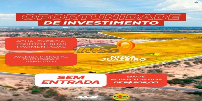 Terreno, 144m², à venda - Imob Petrolina